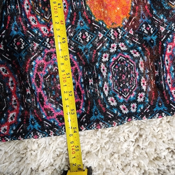 Fire Los Angeles Cami Maxi Vintage Dress Size Medium - Picture 8 of 9